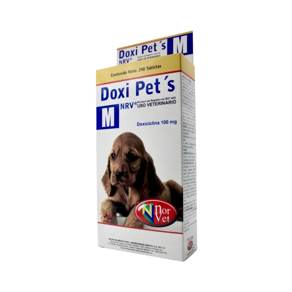 Norvet Doxi Pets "M" 240 Tabletas