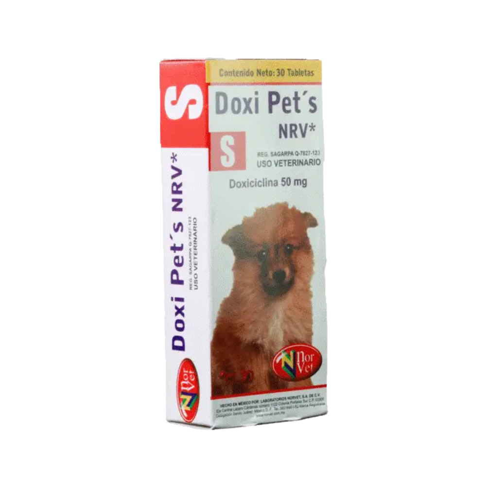 Norvet Doxi Pets "S" 50Mg 30Tab