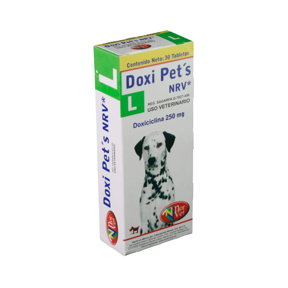 Norvet Doxi Pets L 250Mg 30Tab