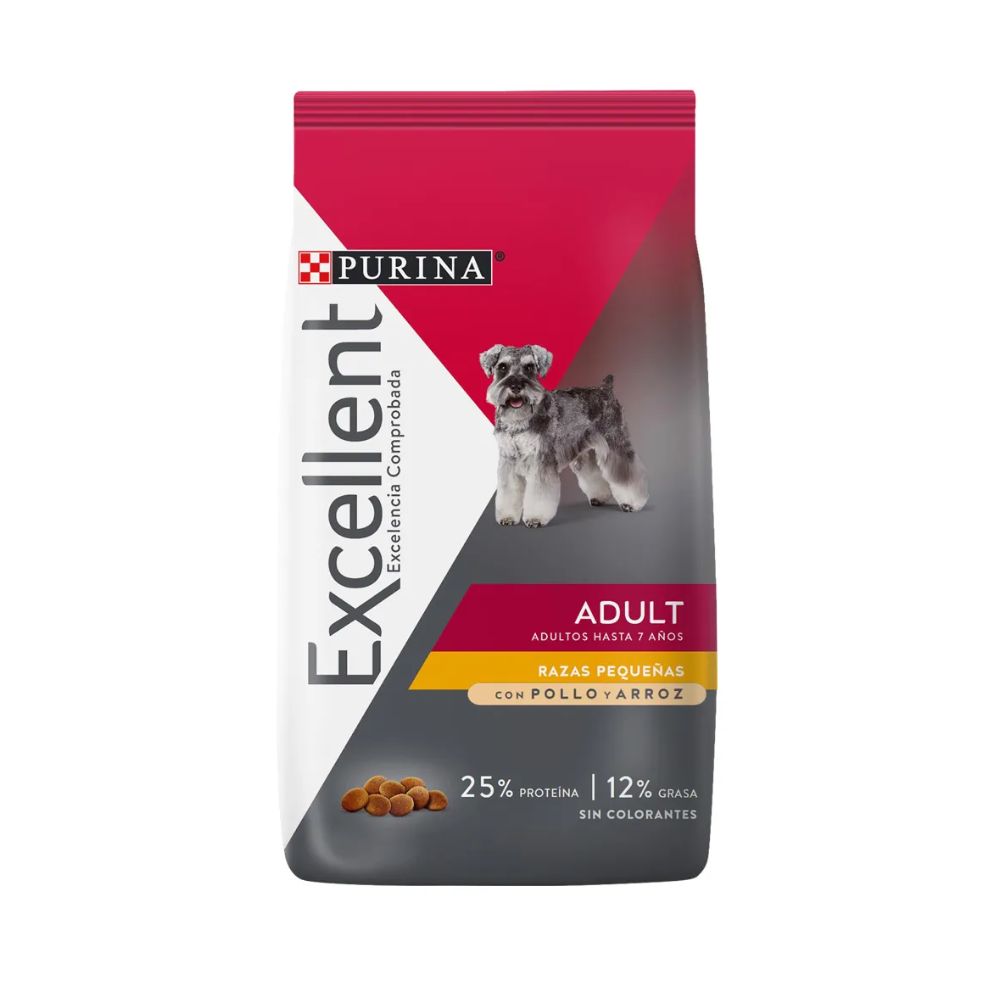 Purina Excellent Adulto Razas Pequeñas 3.17 Kg KIT