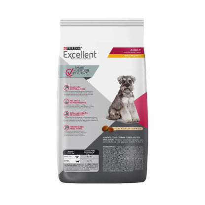 Purina Excellent Adulto Razas Pequeñas 3.17 Kg KIT