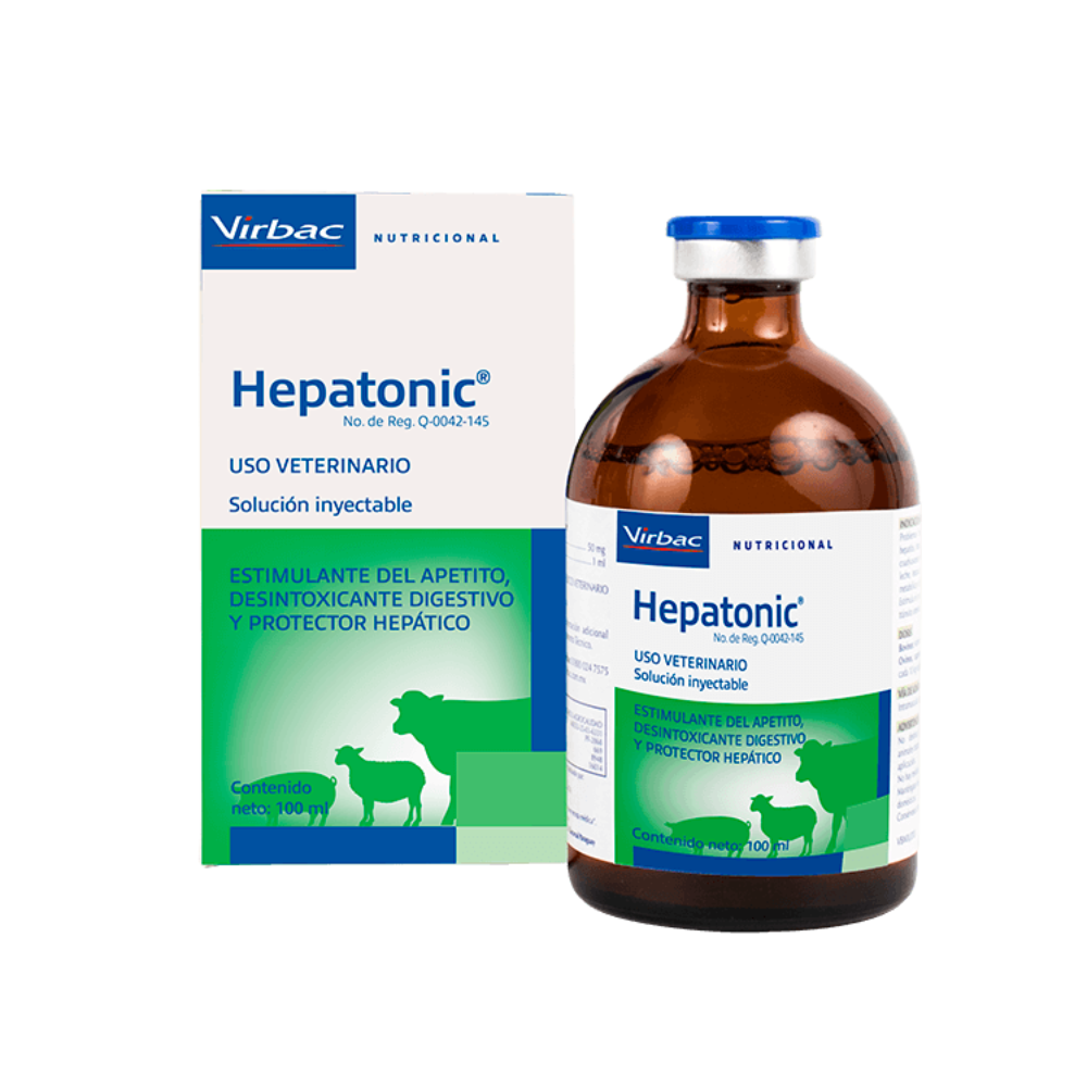 Virbac Hepatonic Iny 100 Ml