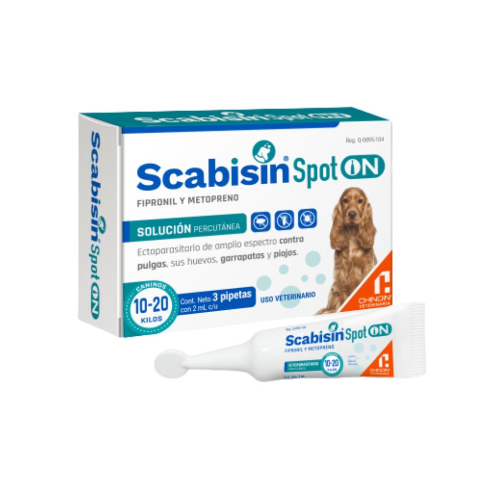 Chinoin Scabisin Spot On 1 Pipeta 2Ml C/U