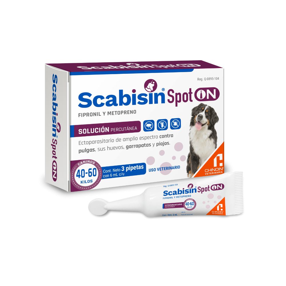 Chinoin Scabisin Spot On 1 Pipeta 6Ml (40-60Kg)