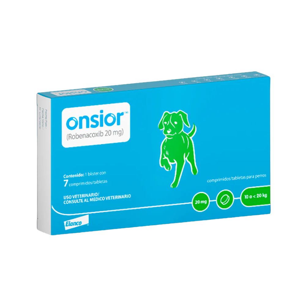 Elanco Onsior 20 Mg 7 Tabletas