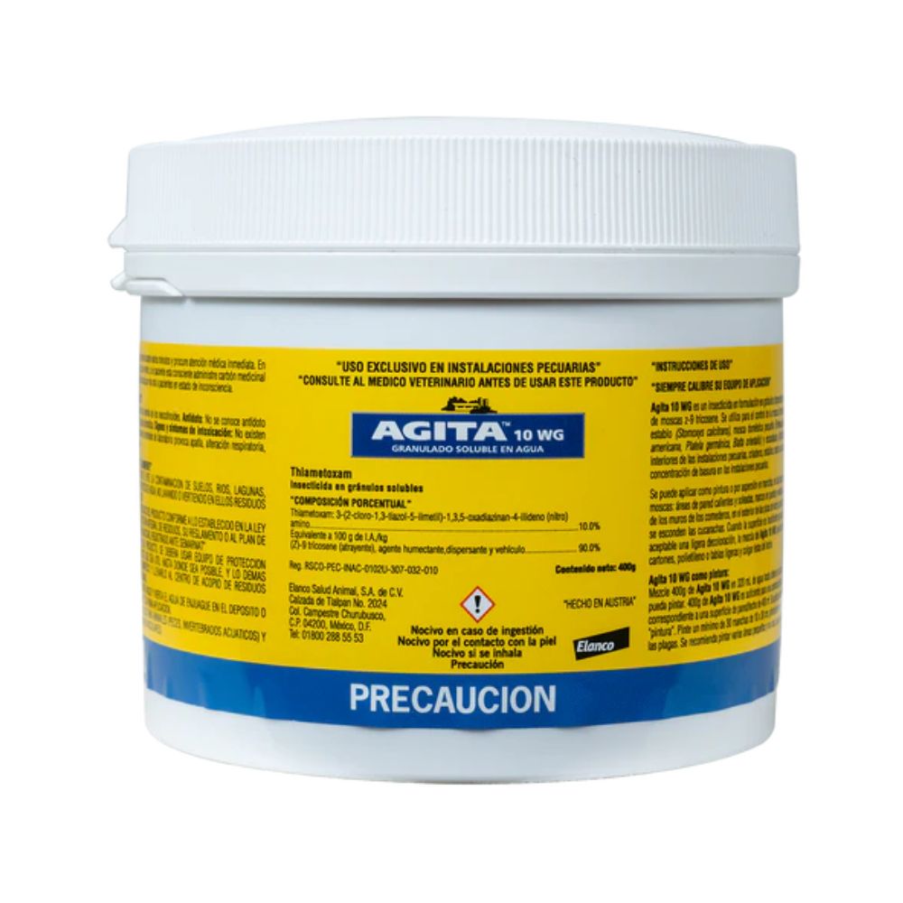 Elanco Agita 10 Wg Insecticida Para Moscas 400 G