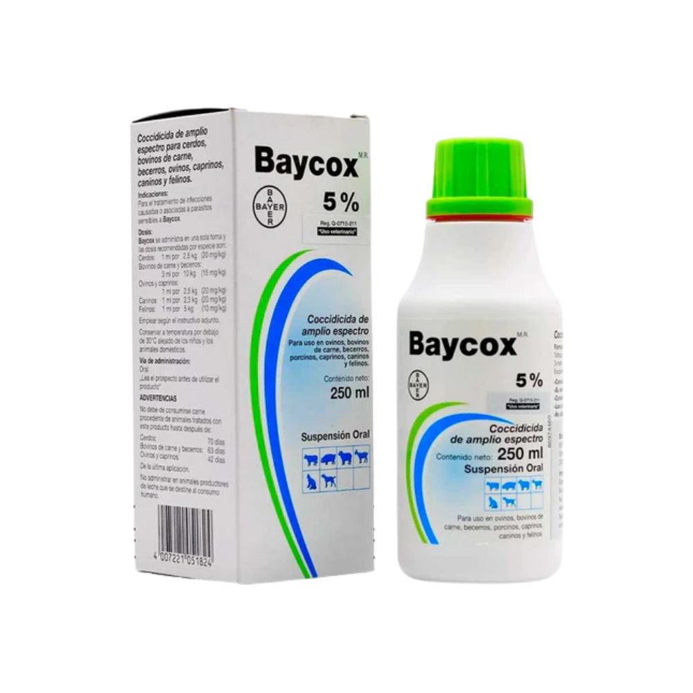 Elanco Baycox 5% 250 Ml