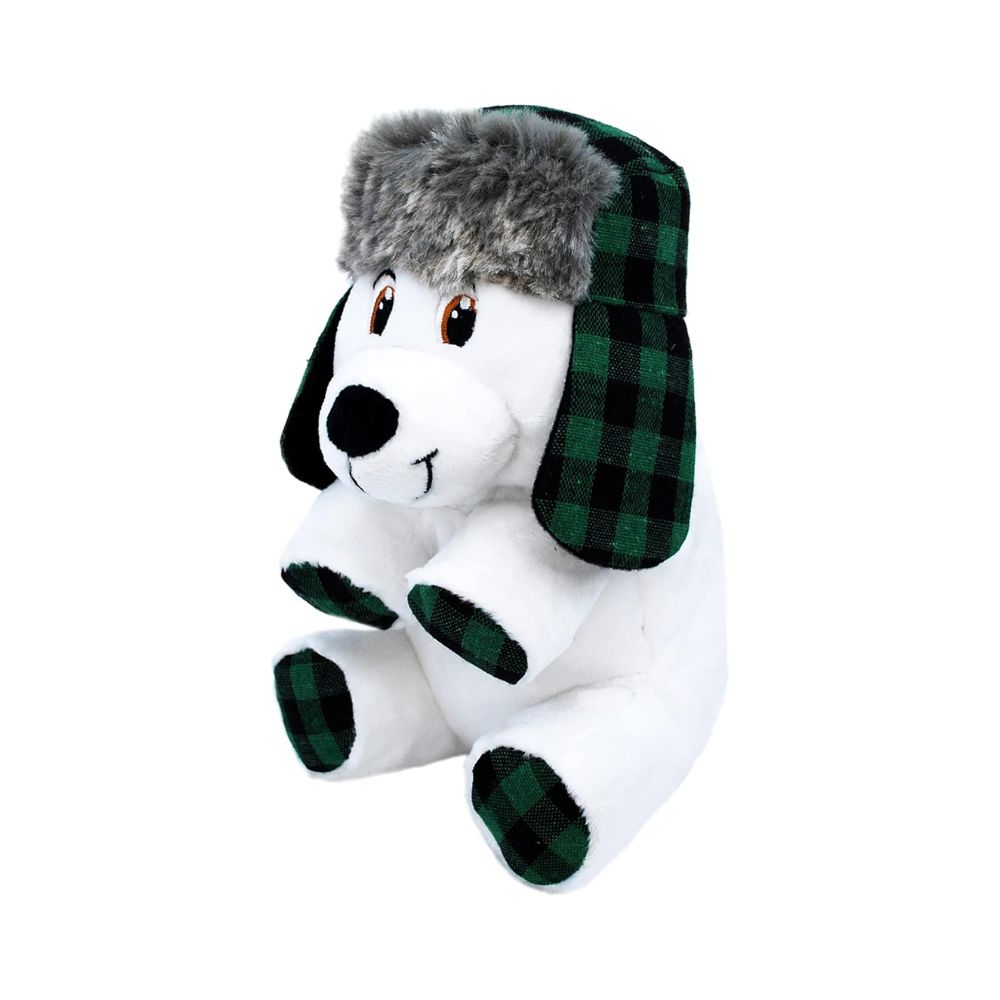 Kong Peluche Holliday Oso Blanco/Gris