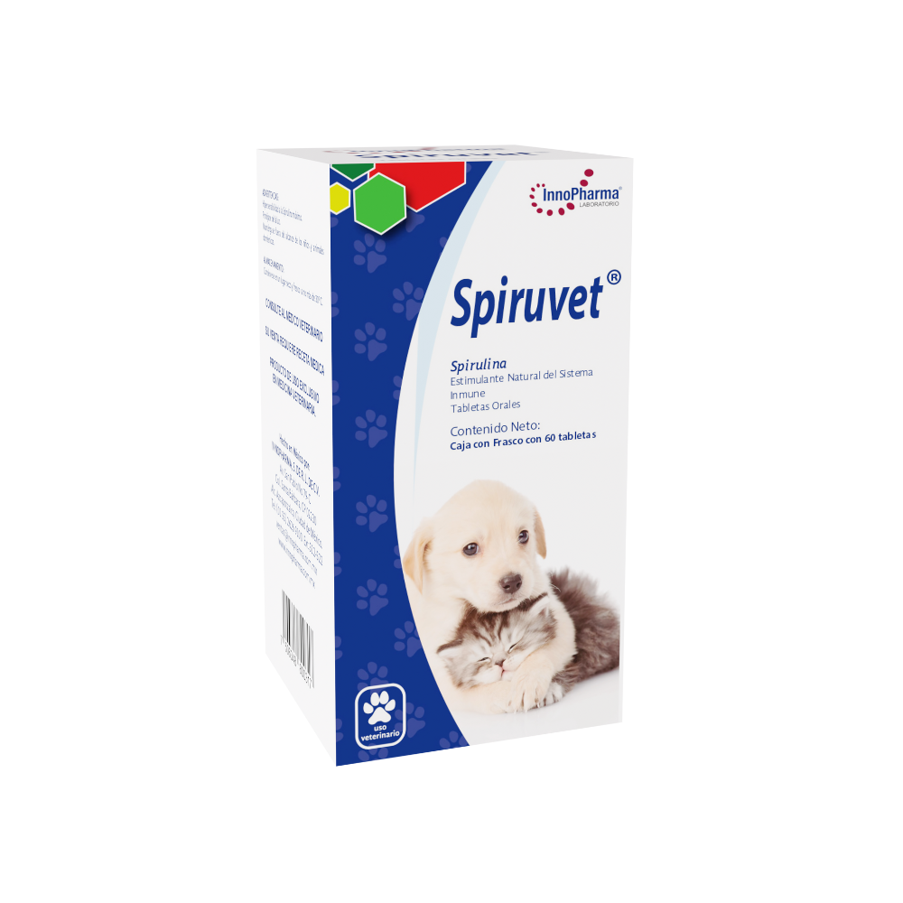 Innopharma Spiruvet 60 Tabletas