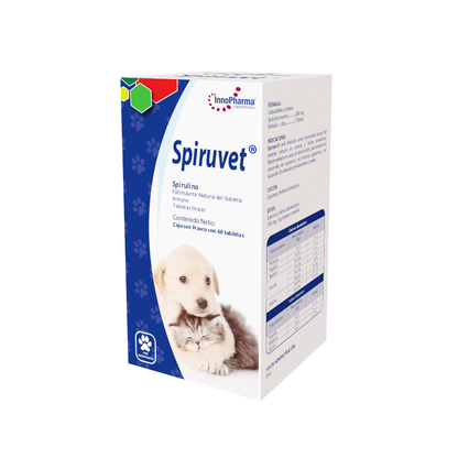 Innopharma Spiruvet 60 Tabletas