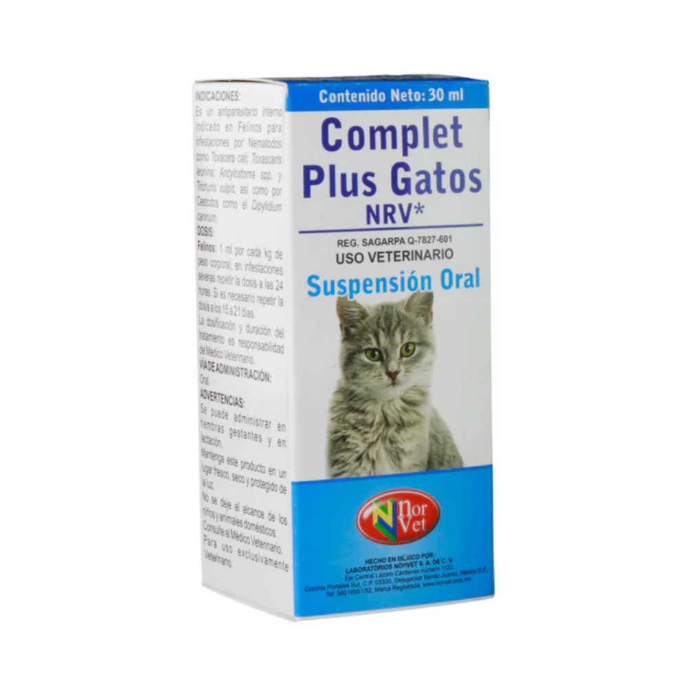 Norvet Complet Plus Gatos  30 Ml