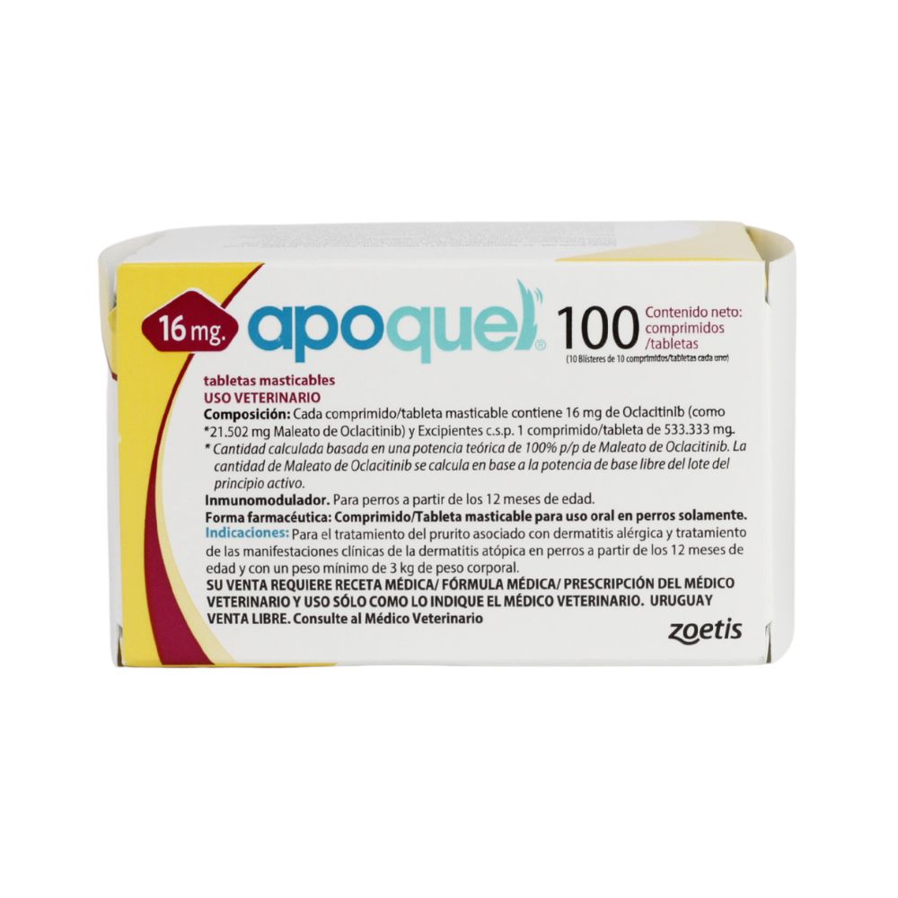 Zoetis Apoquel 16Mg Caja 100Tabs