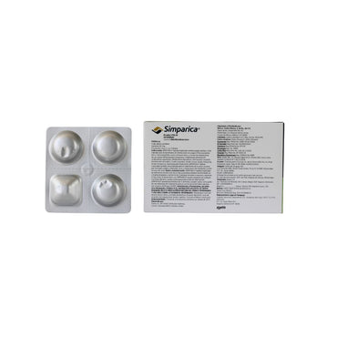 ZOETIS SIMPARICA 80 MG PERROS >20 - 40 KG 3 TAB