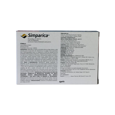 Simparica 20 Mg >5 - 10 Kg 3 Tab