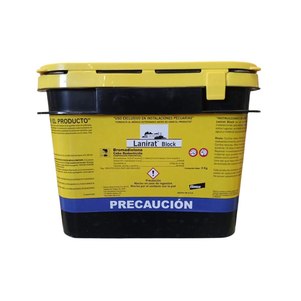 Elanco Lanirat Block Cubeta 5 Kg