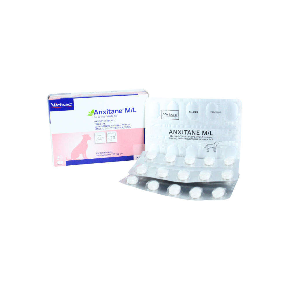 Virbac Anxitane M/L Perros > 10 Kg Caja 30 Tab