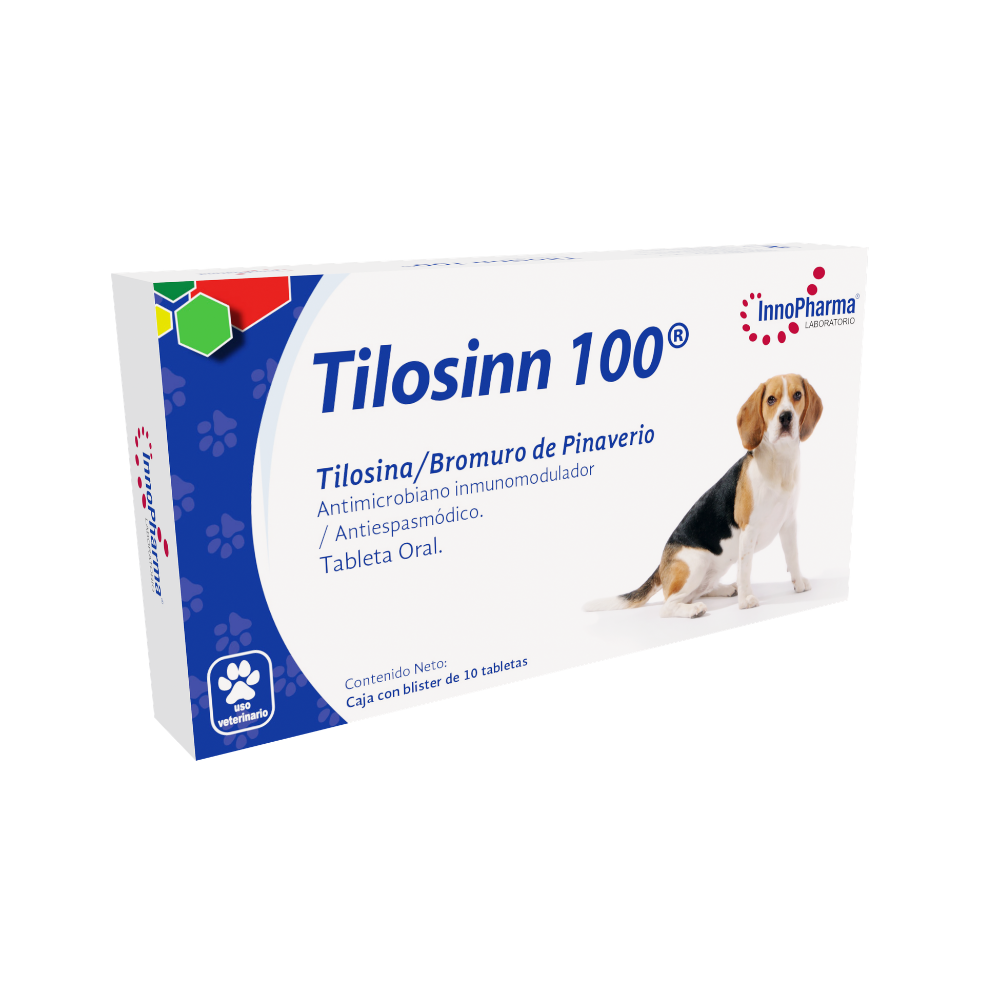 Innopharma Tilosinn (Tilosina100mg/ Bromdepin 50Mg) 10Tab