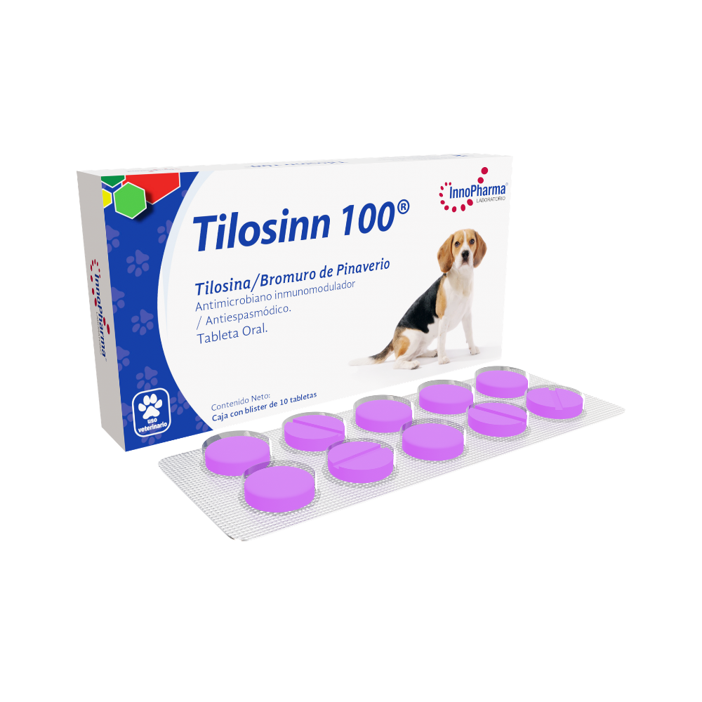 Innopharma Tilosinn (Tilosina100mg/ Bromdepin 50Mg) 10Tab