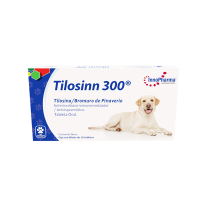 Innopharma Tilosinn (Tilosin 300Mg/Brom. Pinav 150Mg) 10Tab