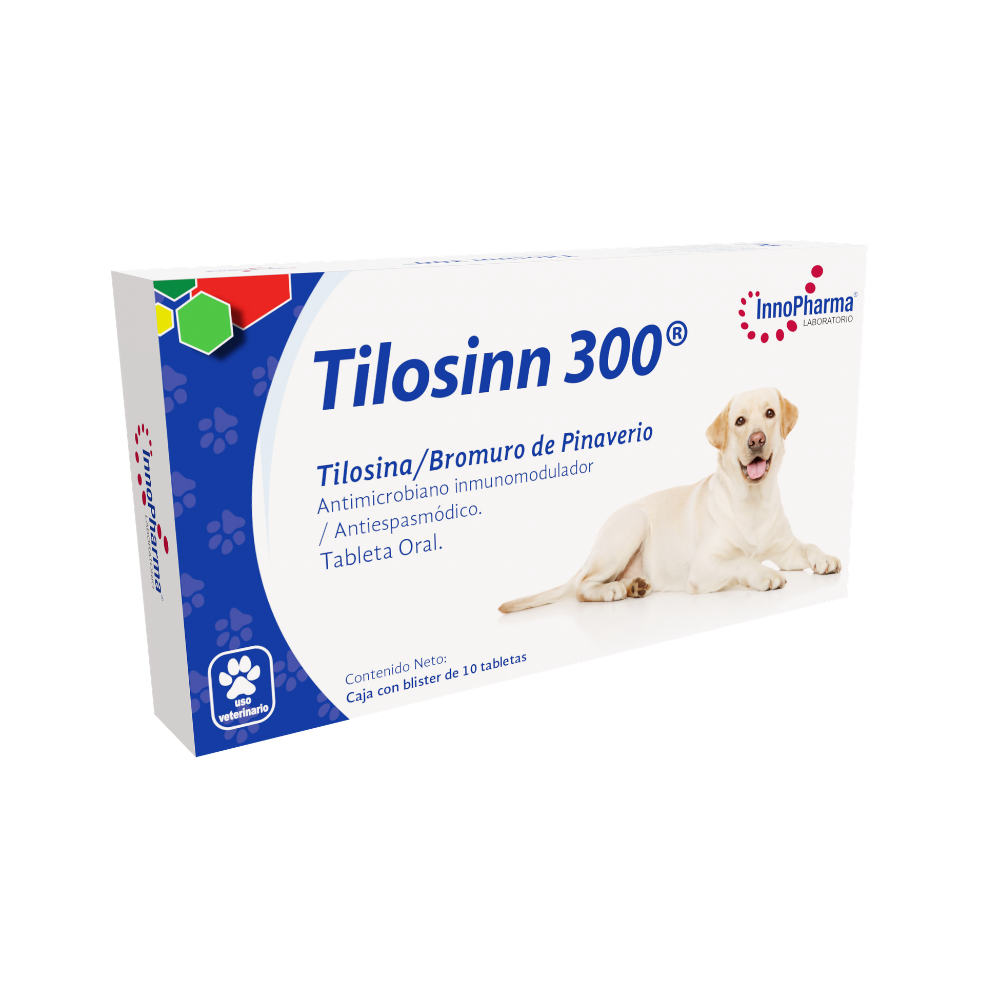 Innopharma Tilosinn (Tilosin 300Mg/Brom. Pinav 150Mg) 10Tab
