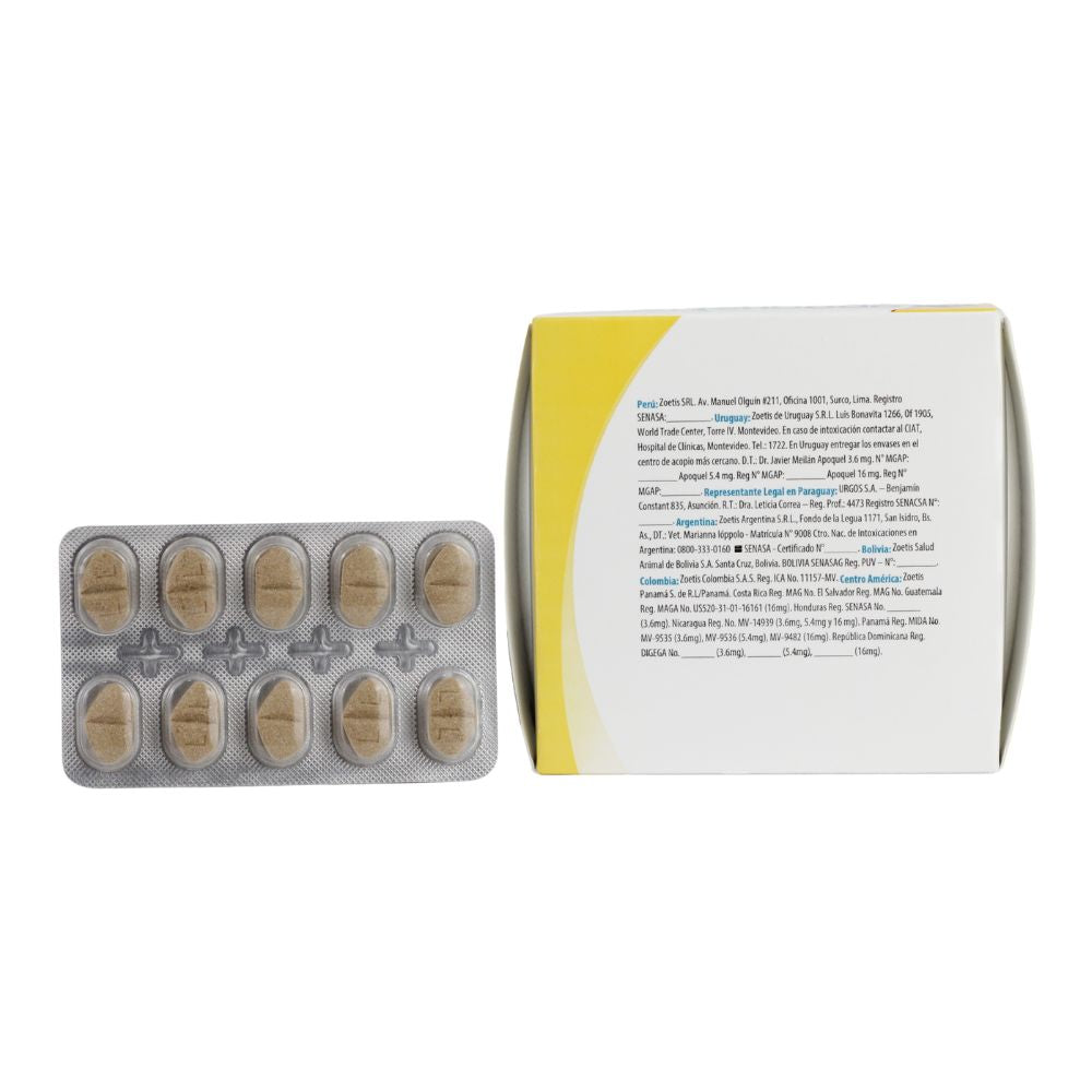 Zoetis Apoquel 16Mg Caja 100Tabs