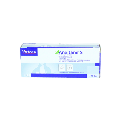 Virbac Anxitane S Perros > 10 Kg Caja 30 Tab