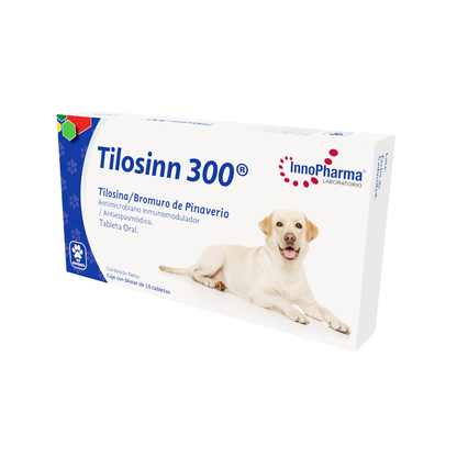 Innopharma Tilosinn (Tilosin 300Mg/Brom. Pinav 150Mg) 10Tab