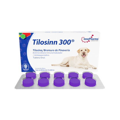 Innopharma Tilosinn (Tilosin 300Mg/Brom. Pinav 150Mg) 10Tab