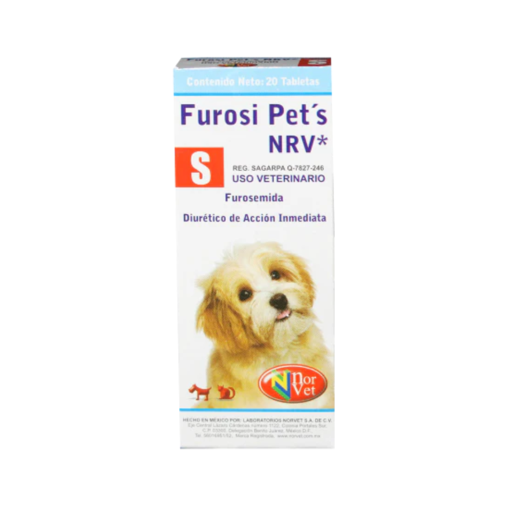Norvet Furosi Pets S 6Mg 20Tab