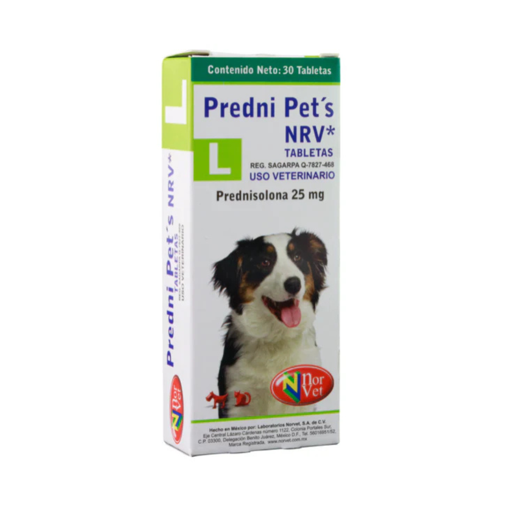 Norvet Predni Pets L 25Mg 30Tab