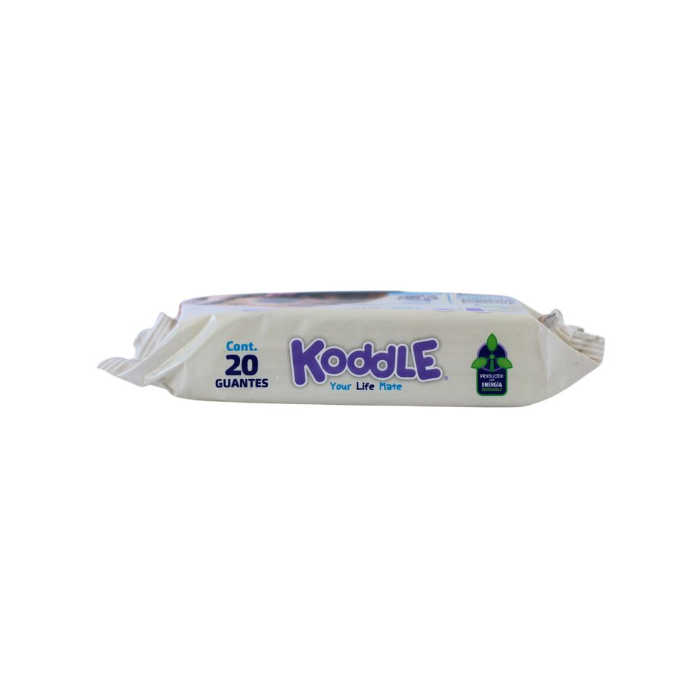 Koddle Guante Húmedo 12 Pack Con 20 Guantes Cada Uno