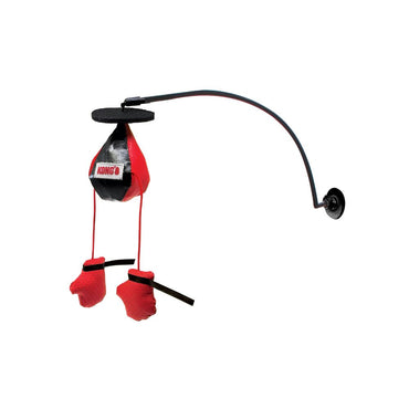 Kong Juego De Boxeo Con Catnip Y Succion Para Vidrio