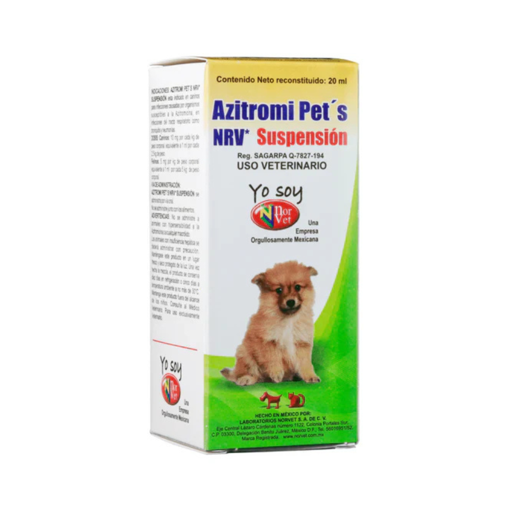Norvet Azitromi Pets Nrv Suspension 20 Ml