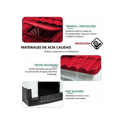 Qperron Casa Grande Cabaña 105X100X88cm