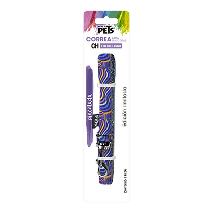 FANCY PETS CORREA CH AQUA POP P/PERRO