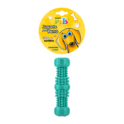 FANCY PETS JUGUETE CAUCHO MANCUERNA PESADA SPIKY