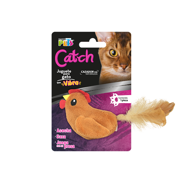 FANCY PETS JUGUETE GALLINA VIBRO CATCH