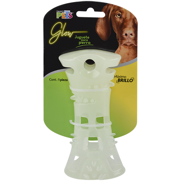 Fancy Pets Juguete Glow Hueso