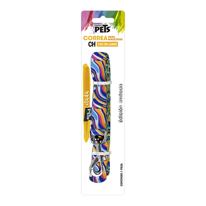 FANCY PETS CORREA CH COLOR MIX P/PERRO