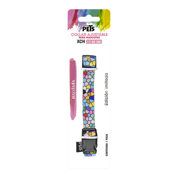 FANCY PETS COLLAR XCH GEO GLASS P/PERRO