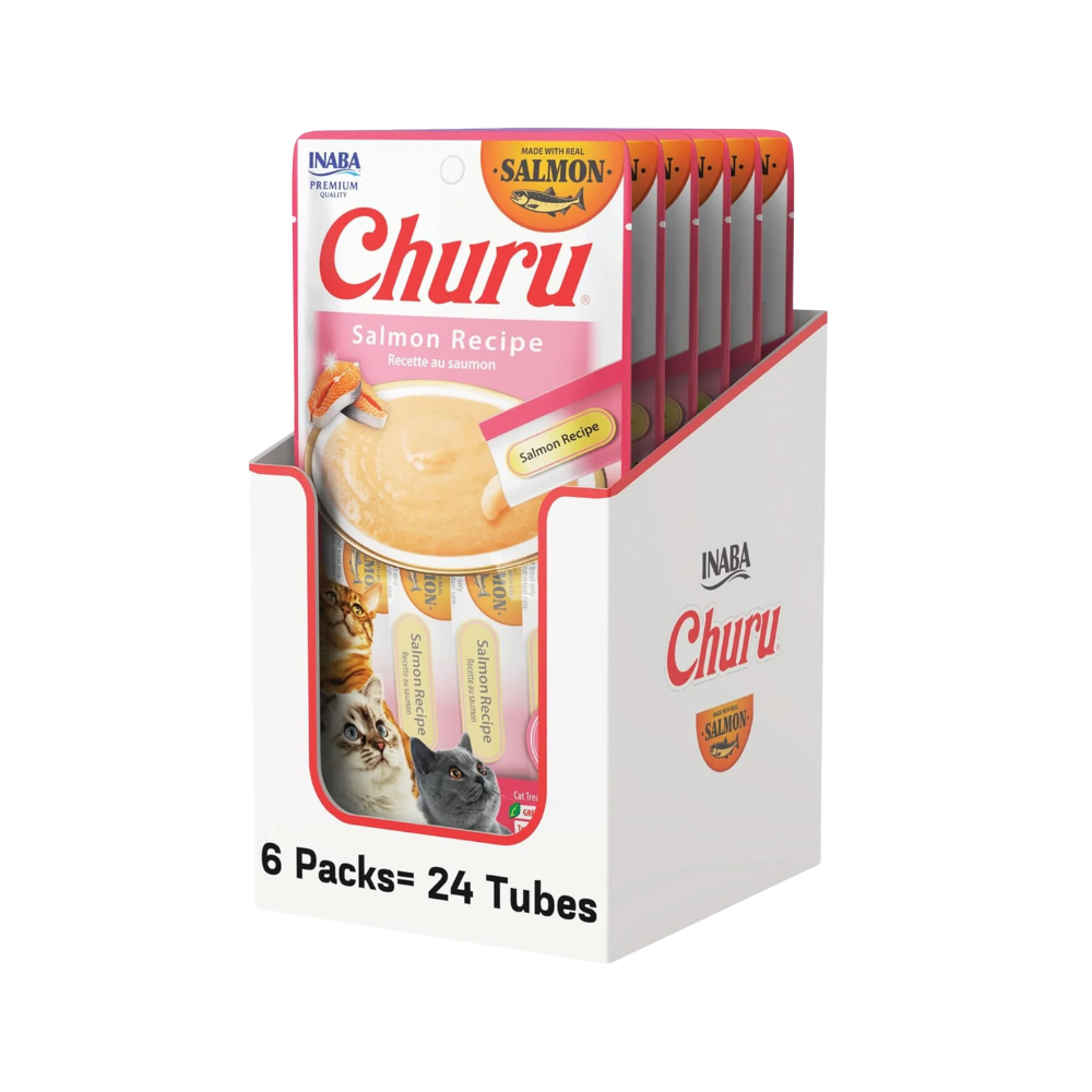 Inaba Churu Salmon Caja 6 Sobres C/4 Pz