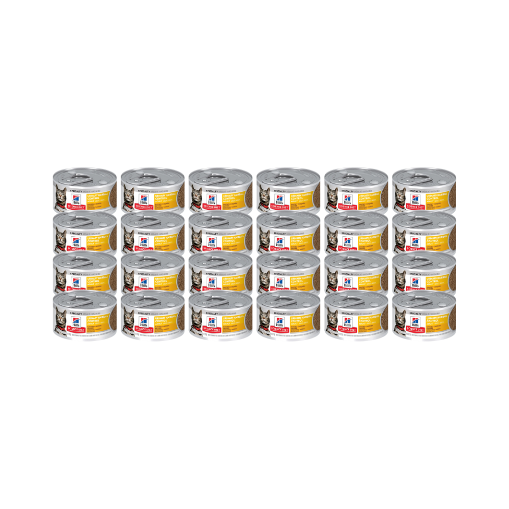 Hills Lata Urinar  / Hairball 2.9 Oz 24 Pz