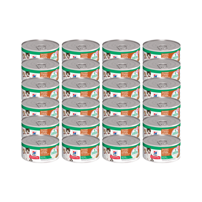 Hills Kitten Pavo Lata 2.9 Oz 24 Pz