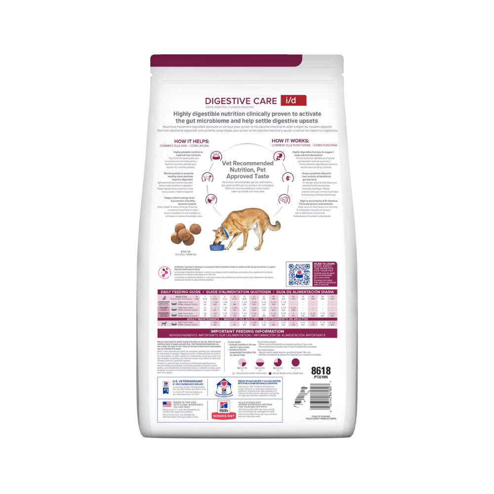 Hills I/D Perro 3.9 Kg (Enfermedad Gastrointestinal)