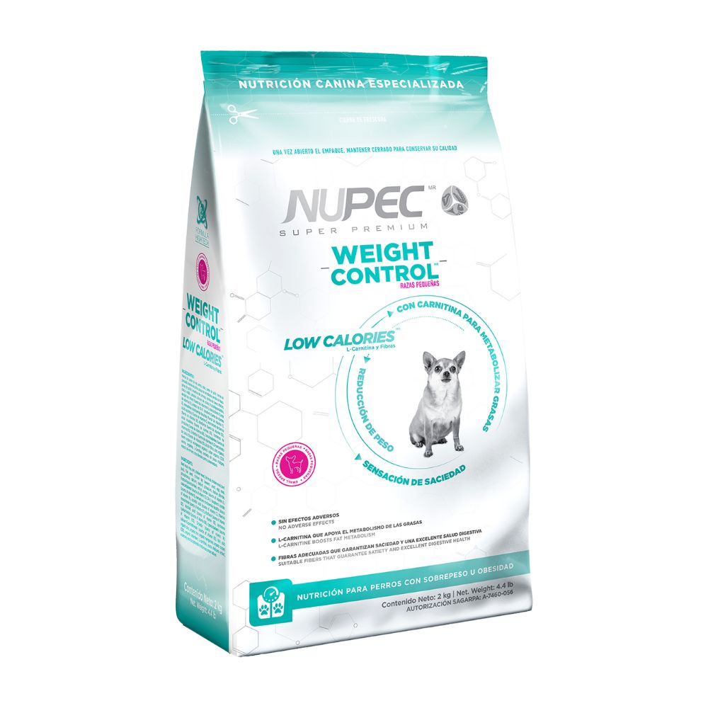 Nupec Weight Control Razas Pequeñas 2 Kg