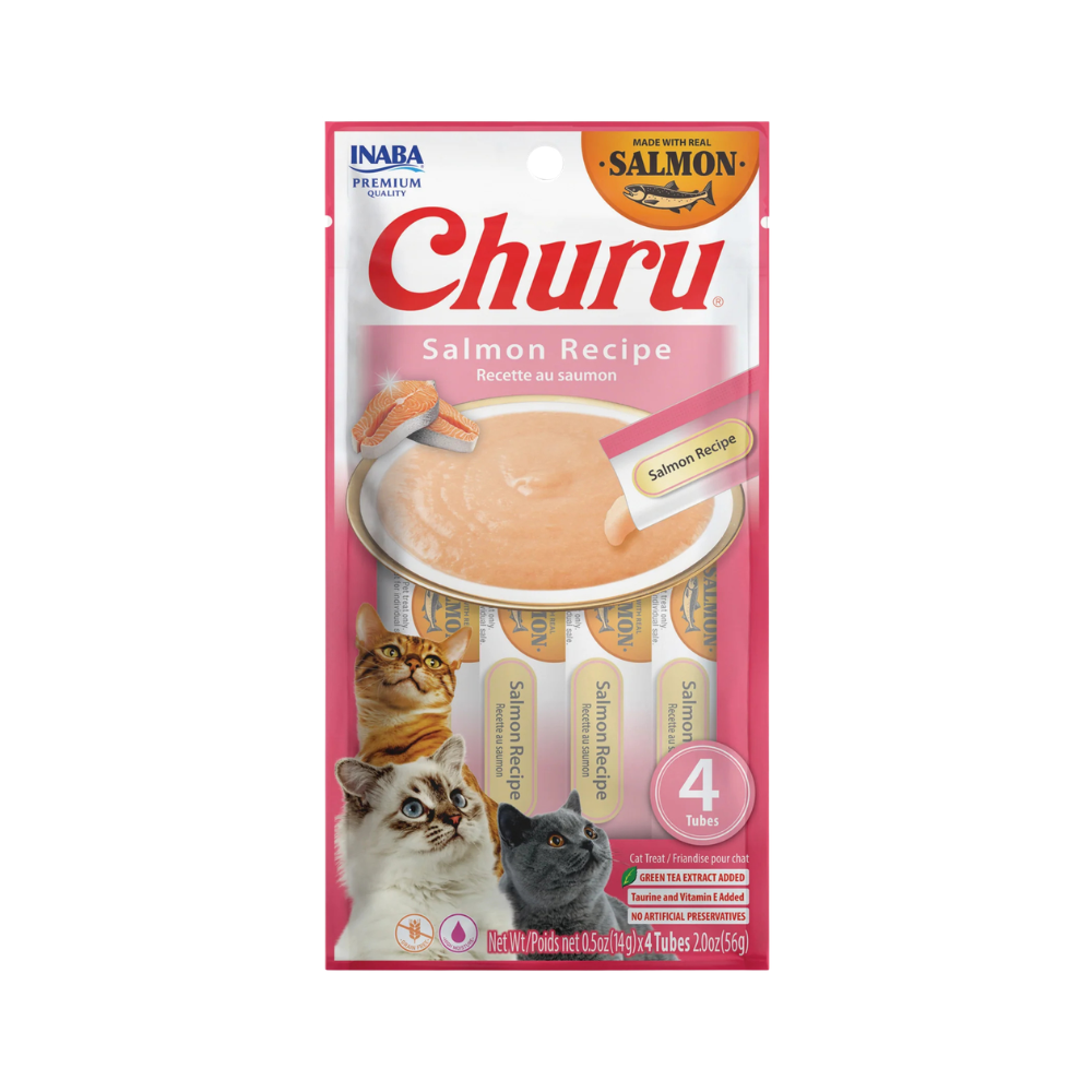 Inaba Churu Salmon Caja 6 Sobres C/4 Pz