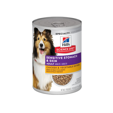Hills Sensitive Stomach & Skin Lata Perro 365 G 24 Pz