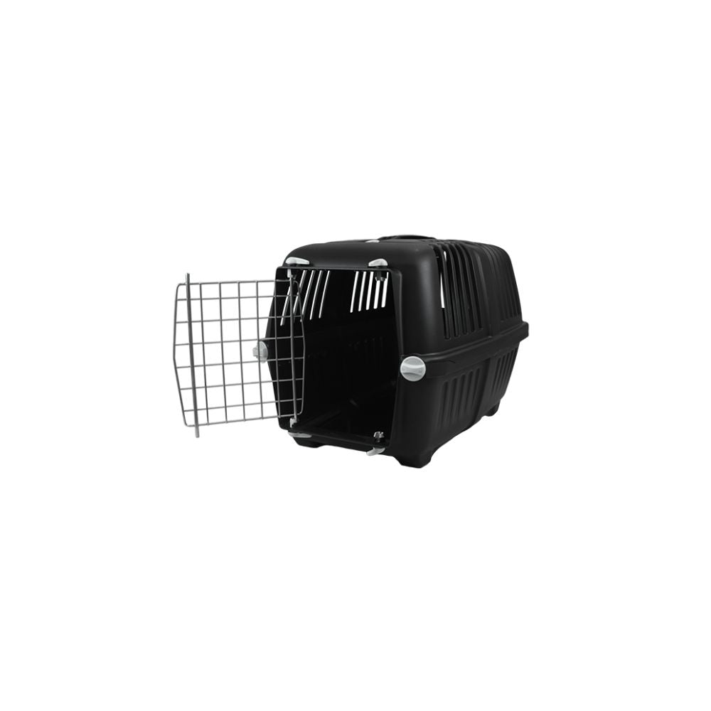 FANCY PETS TRANSPORTADORA PRATIKO 1 EDICION BLACK C/PUERTA METAL