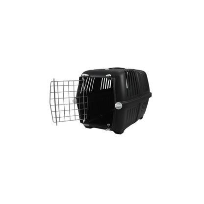 FANCY PETS TRANSPORTADORA PRATIKO 1 EDICION BLACK C/PUERTA METAL