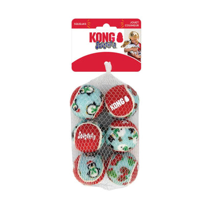 Kong Peluche Holliday 6 Pelotas Ch